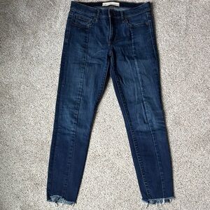 GAP True Skinny Ankle Jeans with Seam Detail 27